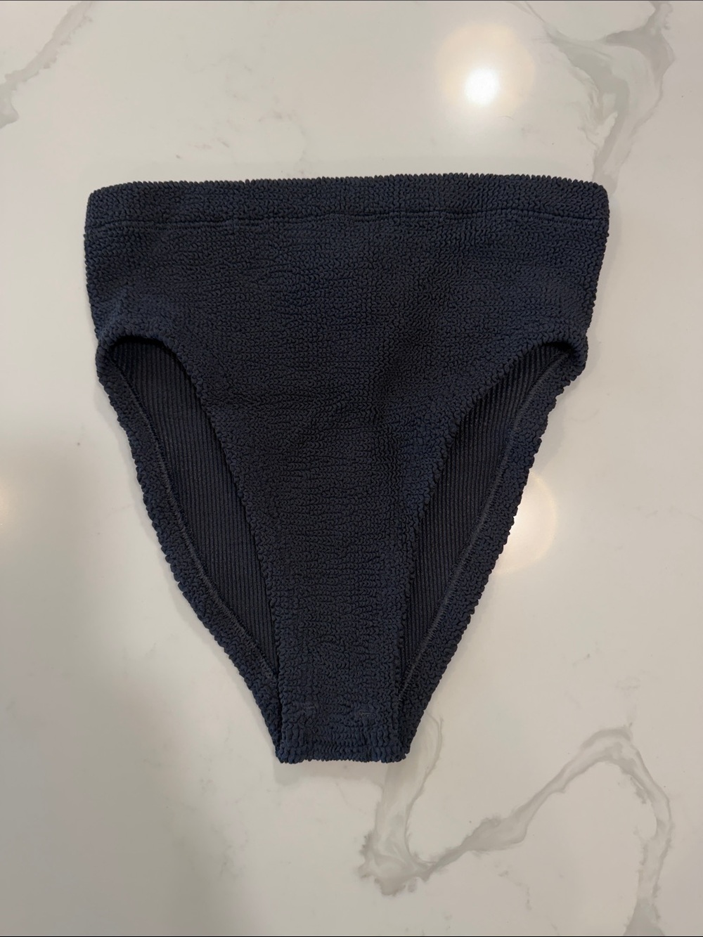 Hunza G High-Waist Swim Bottoms - Black